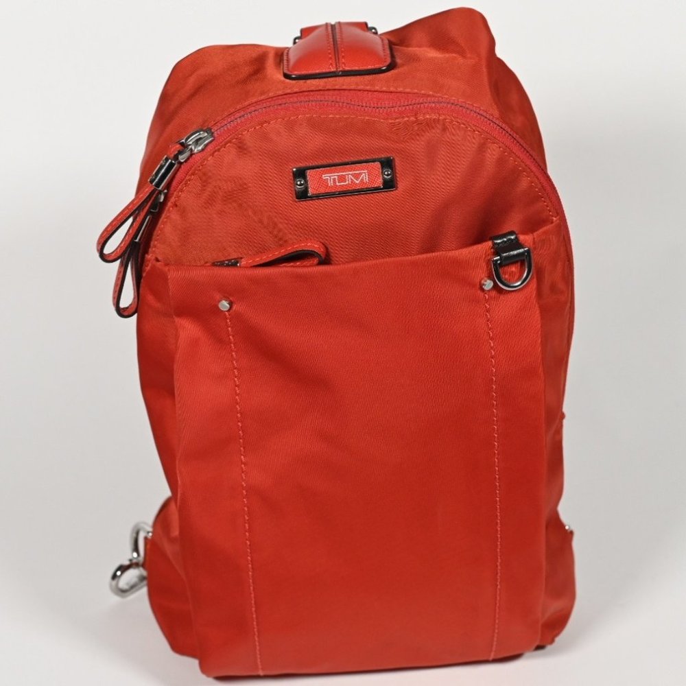 Tumi Nylon Sling Bag Orange-Red